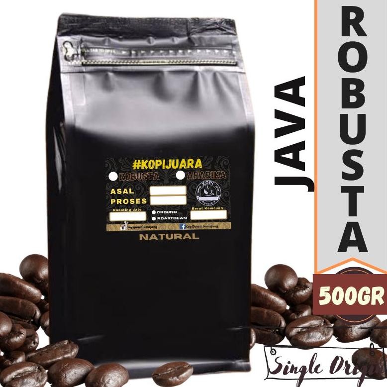 

NEW!!! Kopi Robusta Java 500Gr Bisa Pilih Biji Atau Bubuk