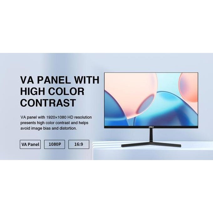 Premium Dahua LED Monitor 22" LM22-B200S Full HD (FHD) Garansi Resmi