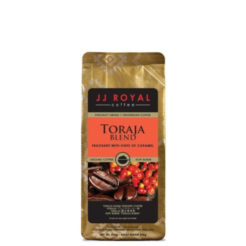 

NEW!!! JJ Royal Coffee Toraja Blend Ground Bag 200 gr