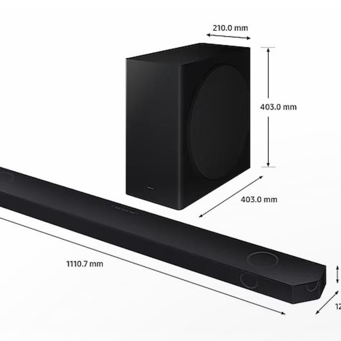 Samsung Soundbar 5.1.2 Ch Hw-Q800C | Samsung Hw-Q800C Hwq800C Hw-Q800 New Stok