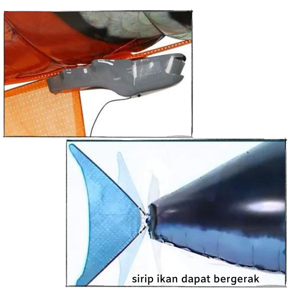 Ew64 He13 Hg-24 Flying Fish Remot Control Ikan Terbang Remot Kontrol Mainan Pesawat Rc Hg-24 Murah B