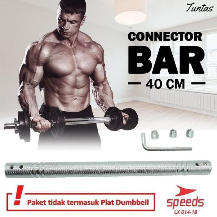 Baru Speeds Dumbell Connecting Bar Dumble/Gym Connector Rods Penyambung Dumbell/Fitness 014-18
