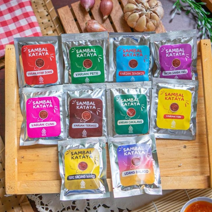 

Paket 10 Varian Sambal Ayam Suwircakalangcumijengkol Baladopeteterasiteri Medanteri Kacangteri Terasiudang Balado 20Gr