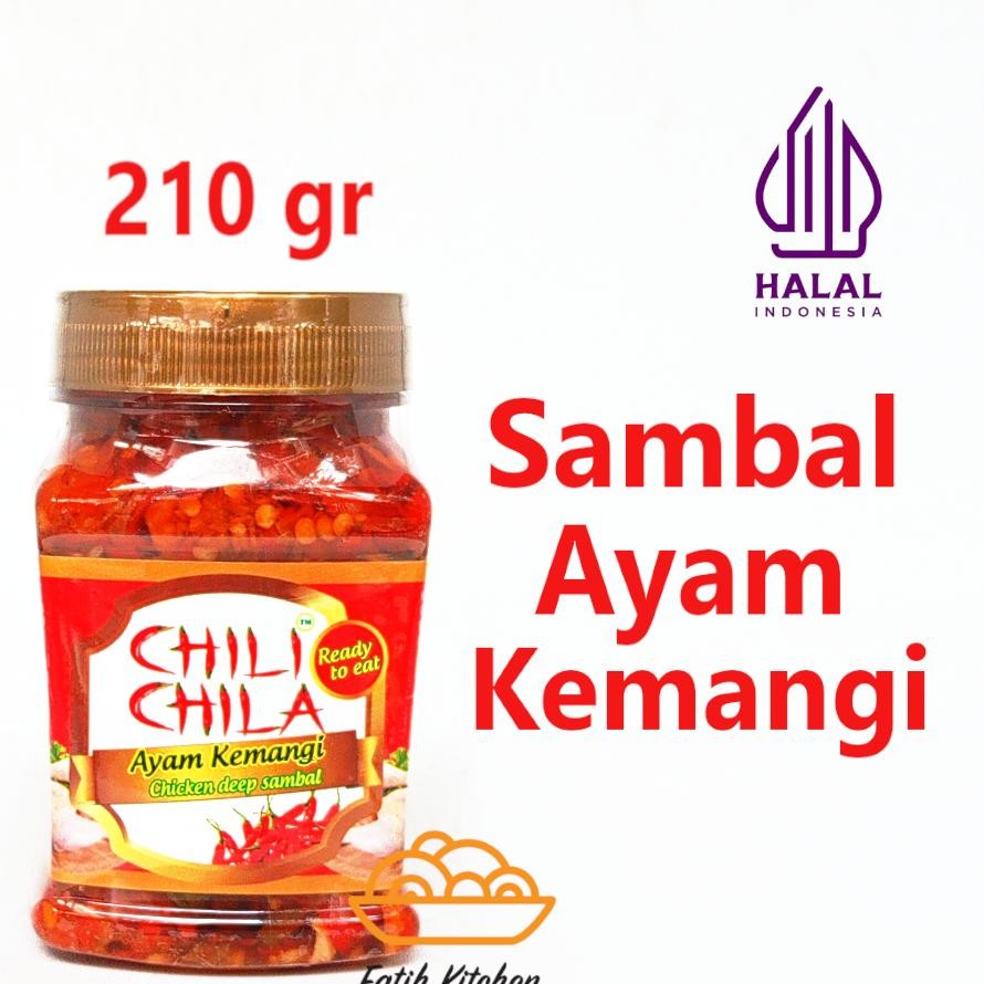 

Chili Chila Sambal Ayam Kemangi 210 Gr Halal