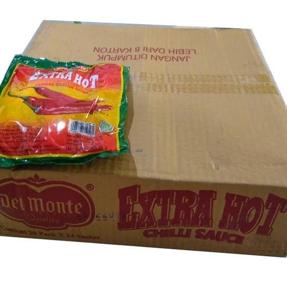 

Saus Sambal Delmonte Sachet 1 Karton Dus Isi 20 Bks
