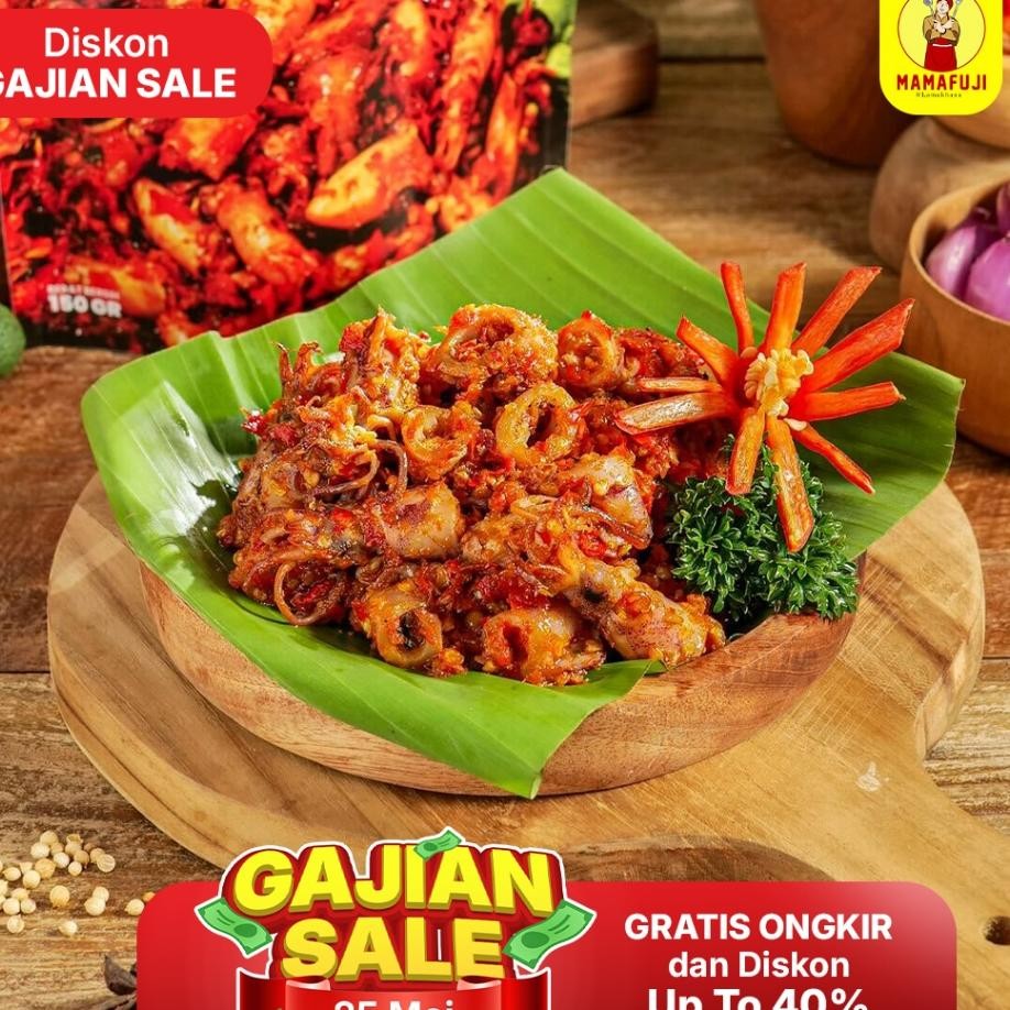 

Mamafuji Sambal Cumi Pedas Gurih