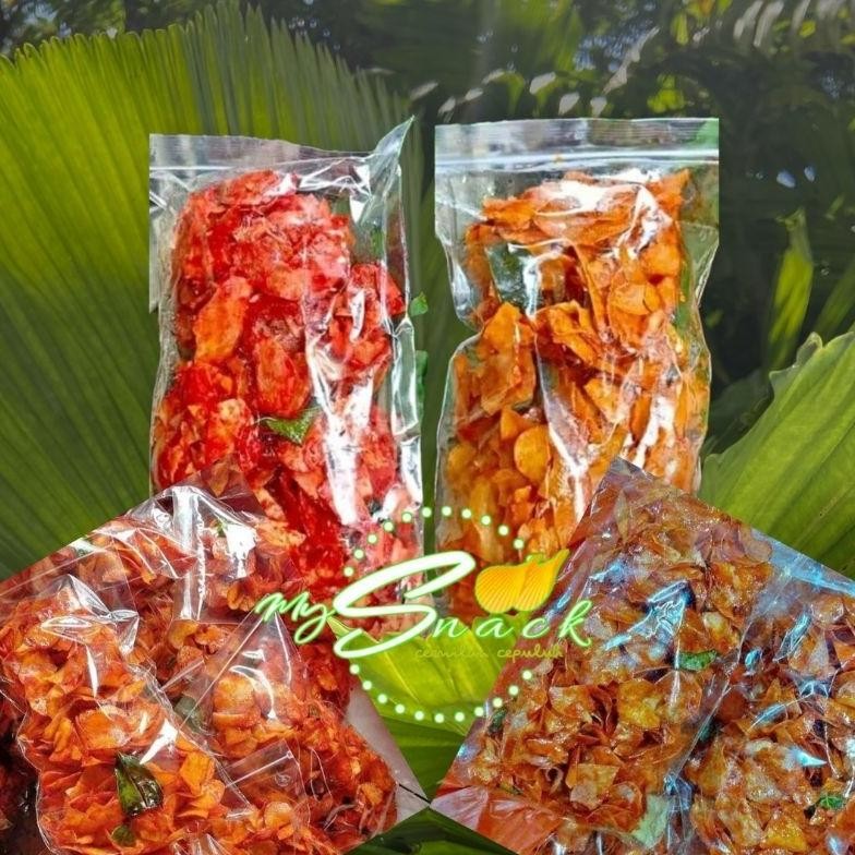 

PJ 500GRM KERIPIK SINGKONG BALADO RUJAK LENGKET MELTED PEDAS MANIS VIRAL