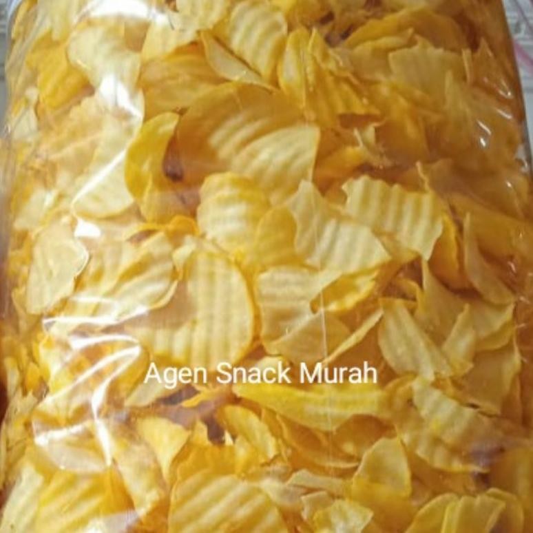

PJ Singkong Keju 500GR (1/2KG) Gurih Asin Keju Renyah Snack Cemilan