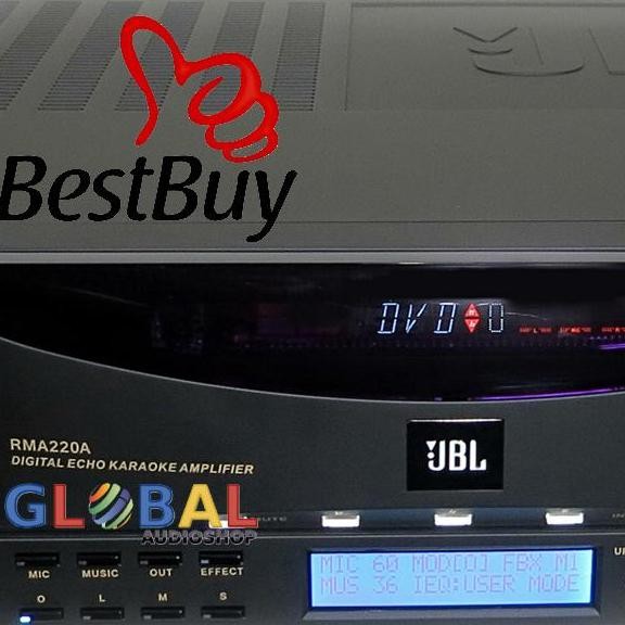 Jbl Amplifier Karaoke Rma220A / Rma220 A / Rma-220A New Stok