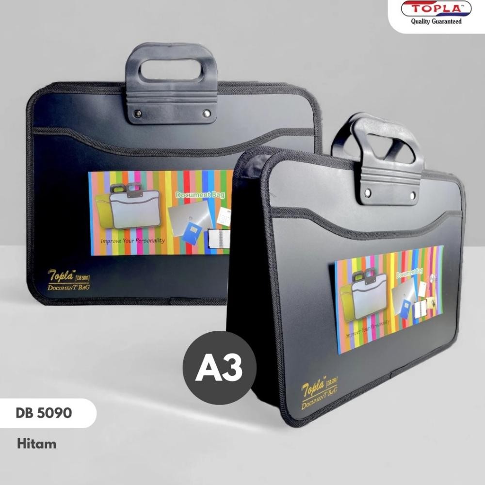 

Document Bag / Tas Dokumen Resleting / Merek Topla
