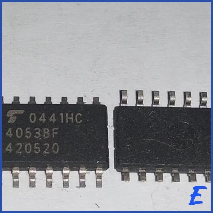 | BHG | IC 4053BF TC4053BF 4053 SMD TRIPLE 2-CHANNEL MULTIPLEXER/DEMULTIPLEXER