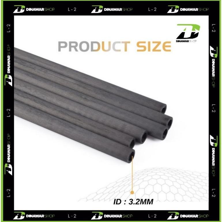 Arrow Full Carbon IAN AERO 3.2mm Spine 1000 Elong