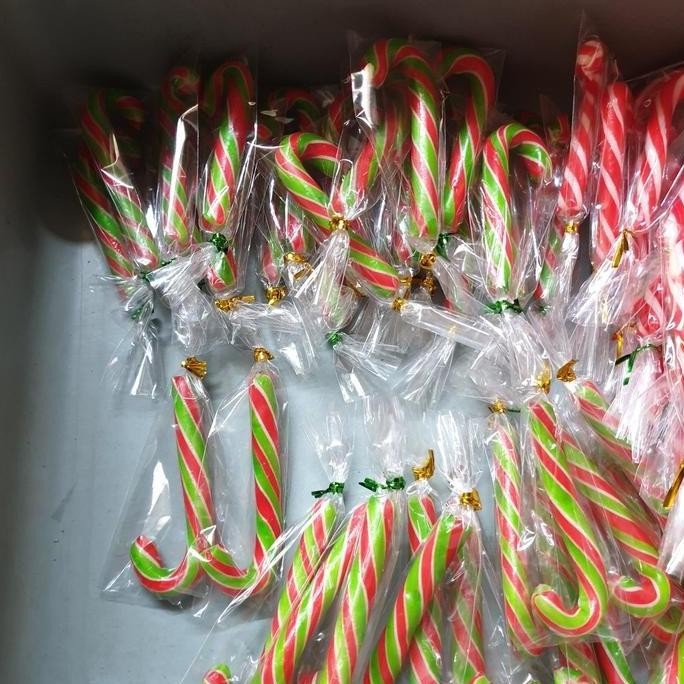 

Permen Tongkat Natal Candy Cane Isi 50