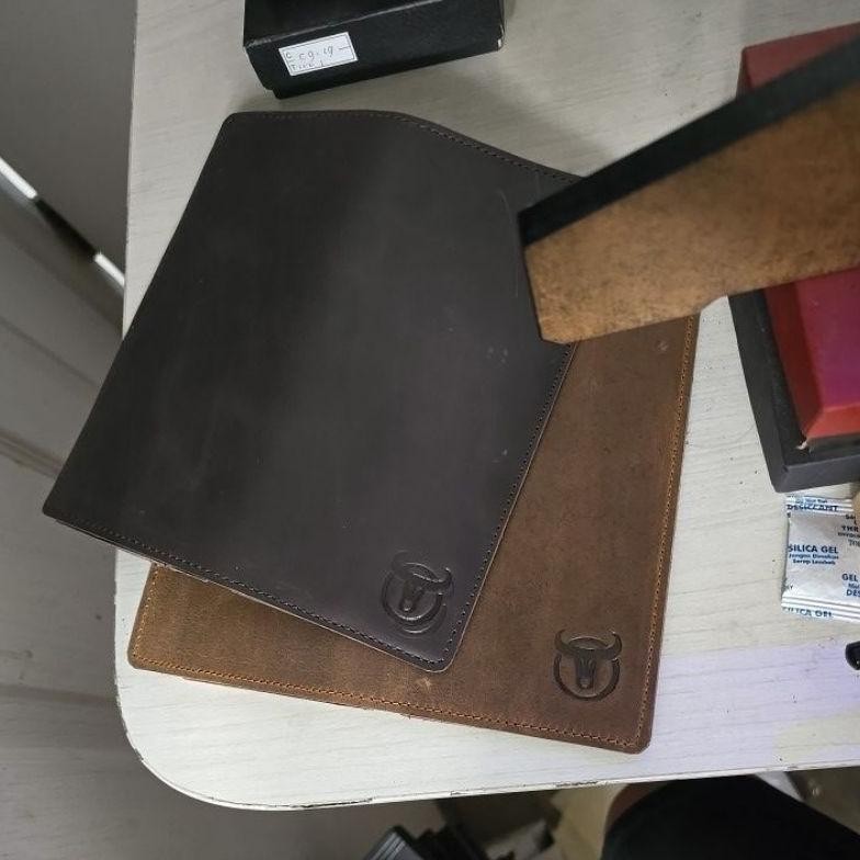 Terlaris Dompet Kulit Pria Wanita Panjang Kulit Sapi Asli Crazy Horse Am-45