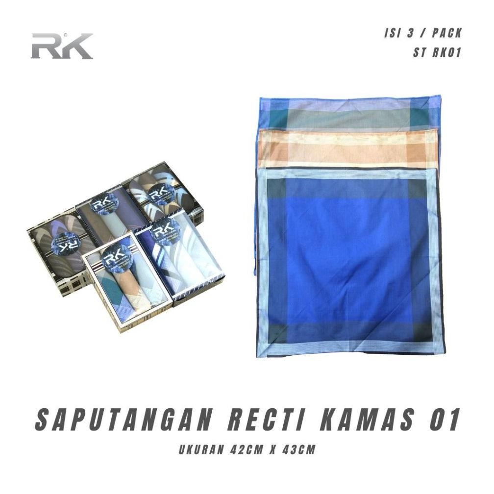 Recti Kamas Saputangan Unisex Isi 3Pcs AST
