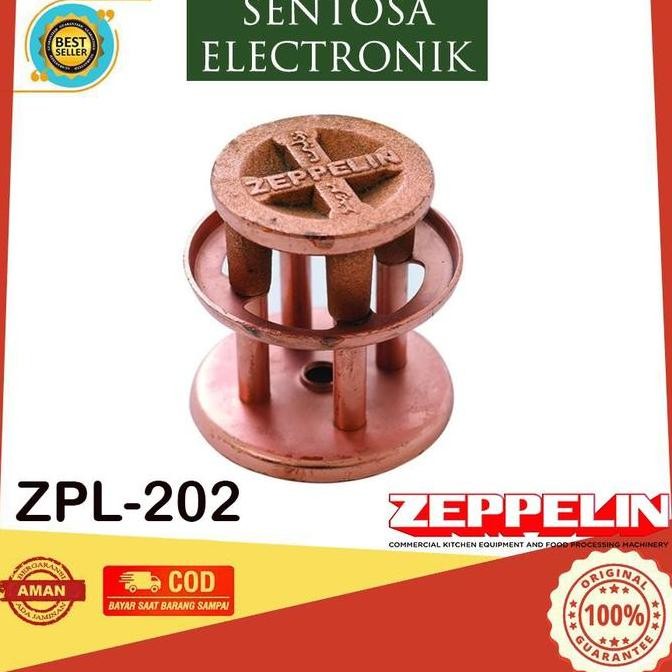 Kepala Kompor Gas Semawar Zeppelin/Kepala Saja