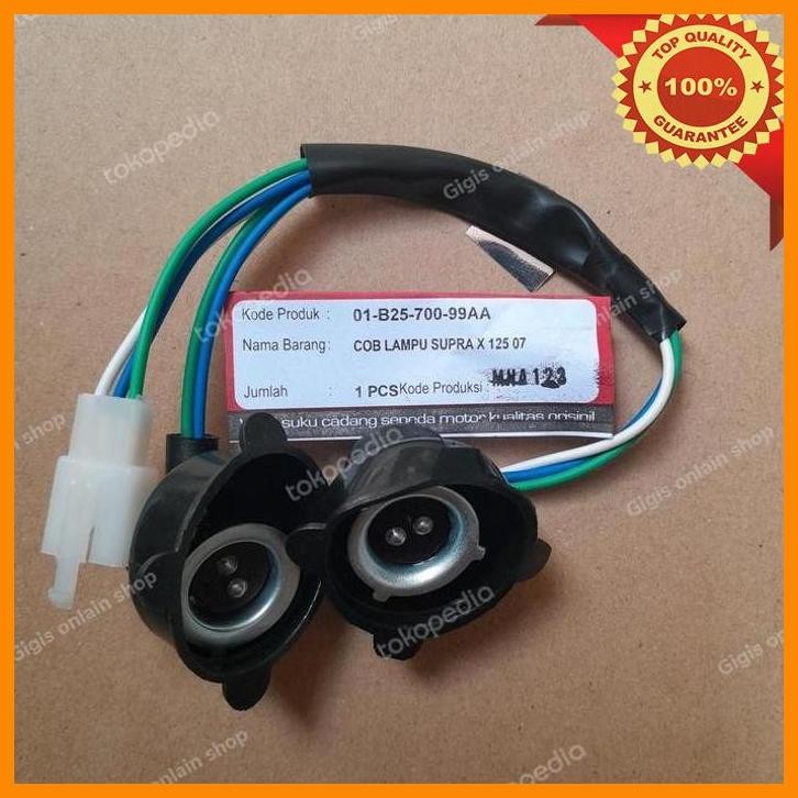 [GIG] PITING LAMPU ATAU KABEL SOKET LAMPU DEPAN SUPRA X 125 NEW