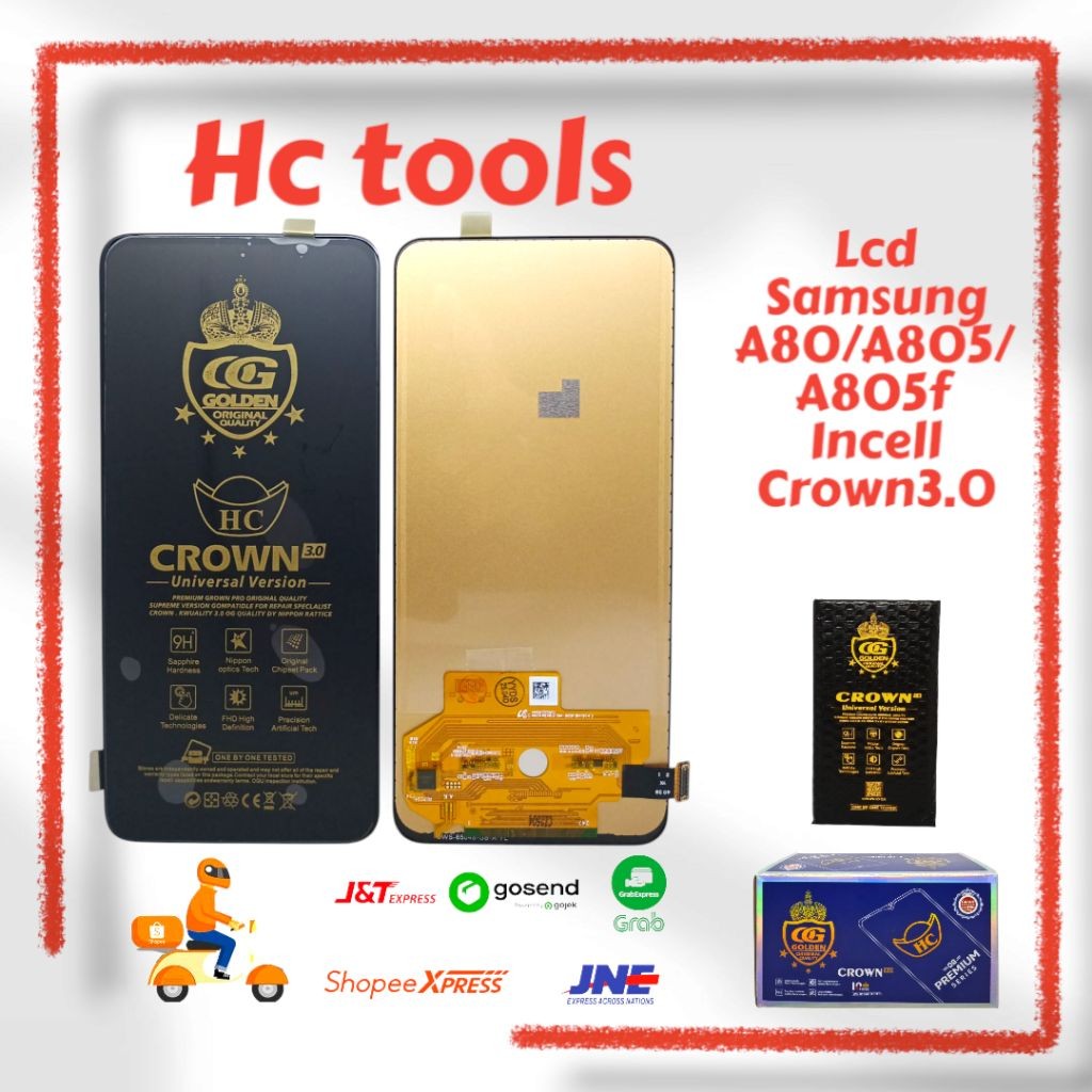 LCD TOUCHSCREEN SAMSUNG A80/A805/A805F INCELL