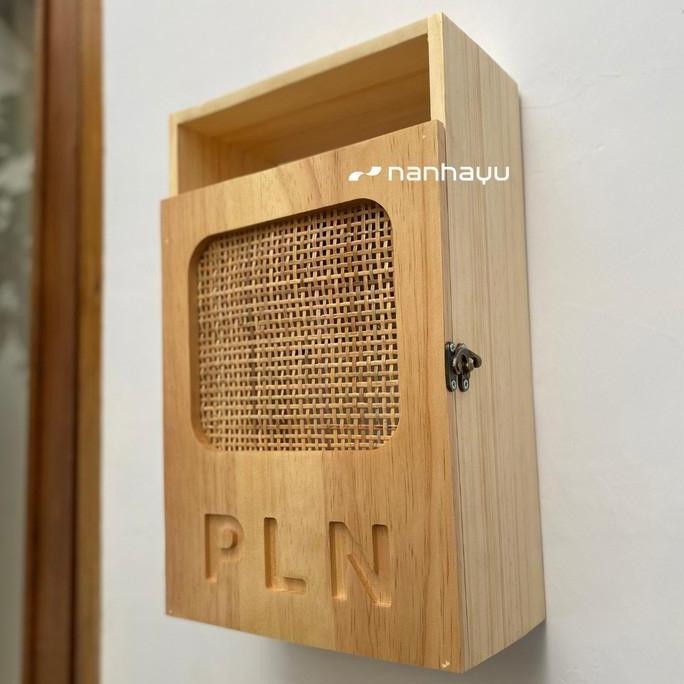 Box Cover Meteran Listrik Prabayar Bisa Custom Nomor Rumah Nanhayu PLN