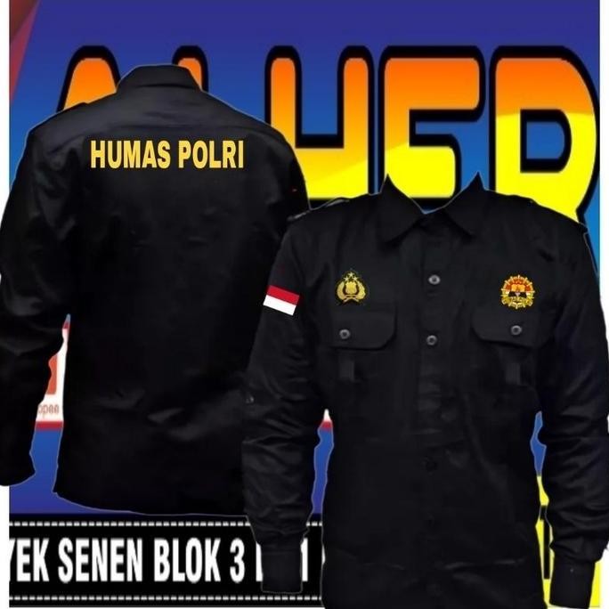 Tersedia kemeja Humas polri baju Humas polri seragam humas polri Pdh Humas polr