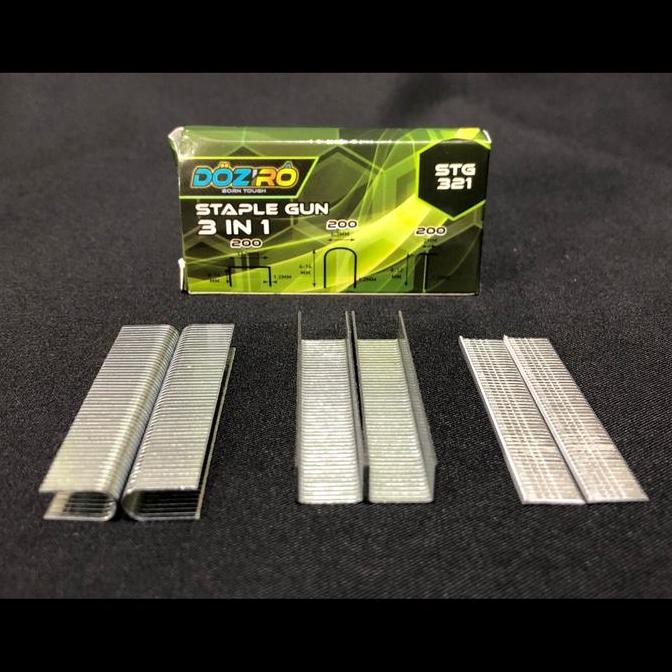 

Staples Gun 3 In 1 Tacker Stapler Staples Perekat Powerfull Streples Tembak murah