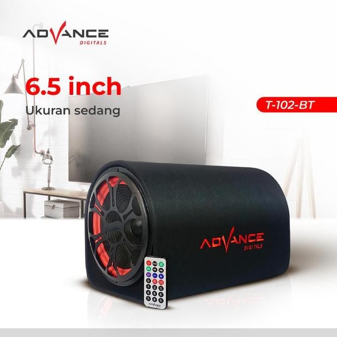 Grosir Speaker Aktif Advance T-102Bt 6,5 Inch Bluetooth Radio / Speaker Bluetooth / Subwoofer Speake