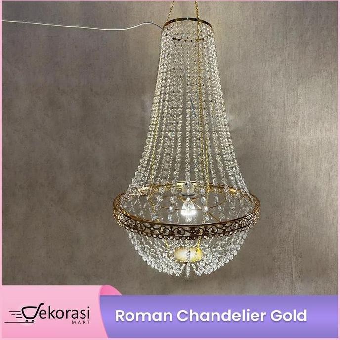 Sale Roman Chandelier / Lampu Gantung / Lampu Dekorasi Pelaminan