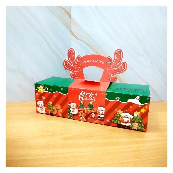 (Expert) BOX NATAL KOTAK DUS NATAL KUE BROWNIES COOKIES HAMPERS NATAL