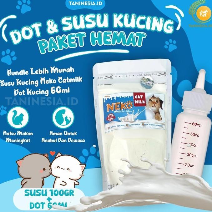 Bundle Hemat Susu Dan Dot Kucing Bayi Baru Lahir 1 Bulan Biar Gemuk Recommend Yang Bagus Dot Kitten 
