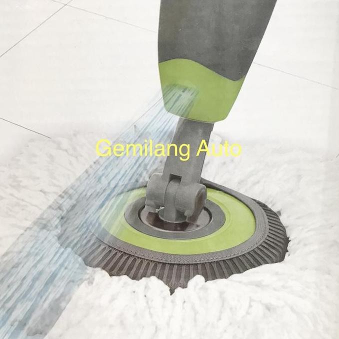 Proclean Spray Mop Bundar Alat Tongkat Pel Semprot Bulat Round Promo
