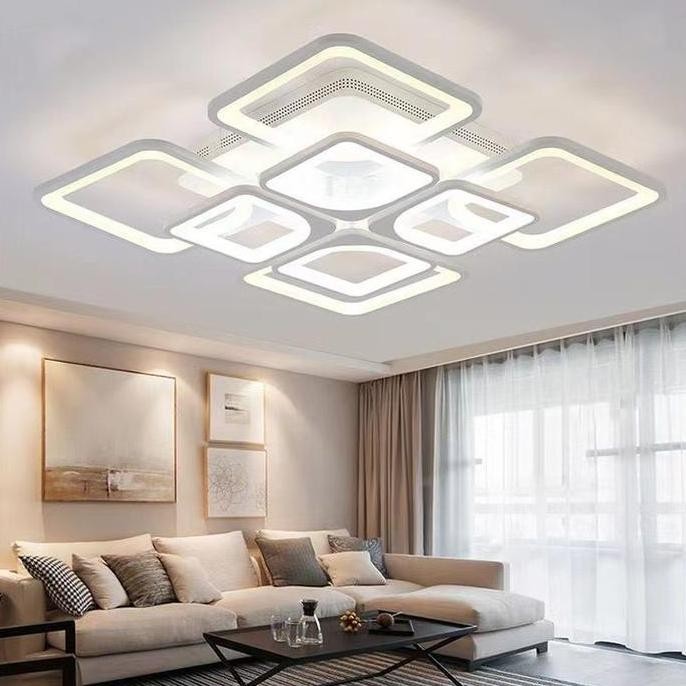 Promo Lampu Led Plafon Rumah Dimmable Minimalis Lampu Plapon 3 Warna