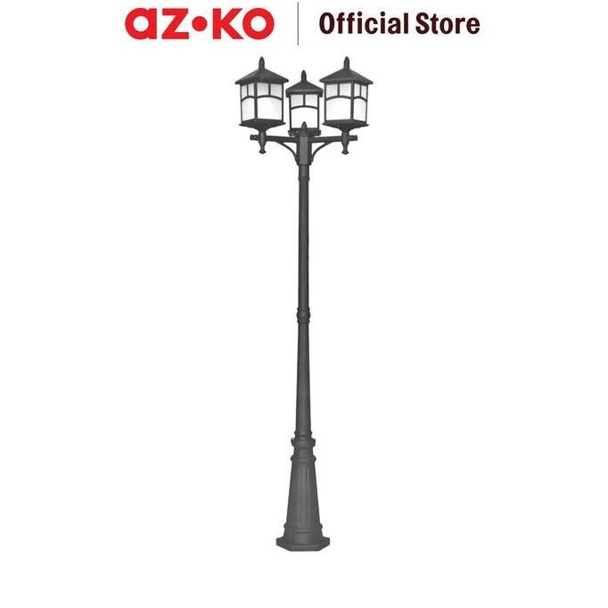 Sale Azko Eglare Fuji Lampu Taman 3L - Hitam