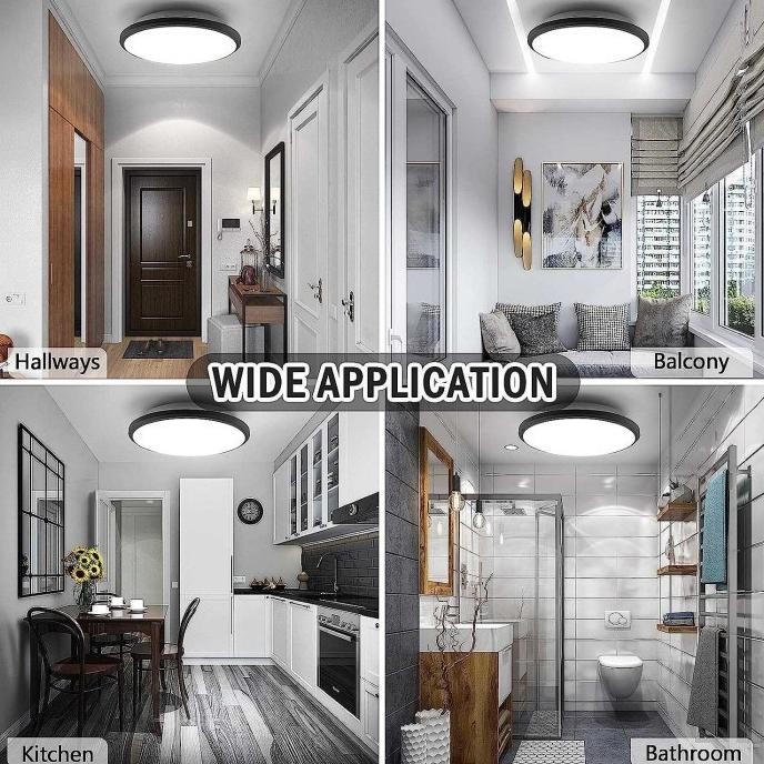 Murah Lampu Plafon Led Hias Atap Rumah Kamar Ceiling Light Modern Remot