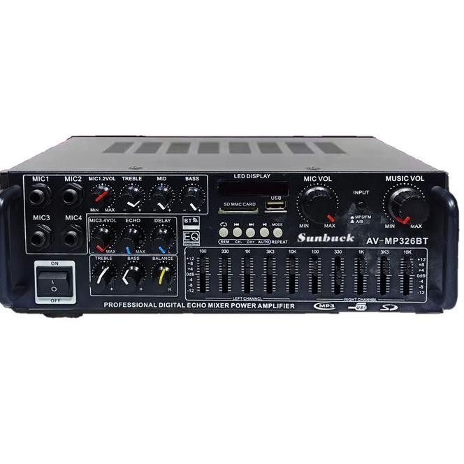 AUDIO AMPLIFIER KARAOKE BLUETOOTH EQ AMPLIFIER KARAOKE MIXER AUDIO FM MIXER AUDIO