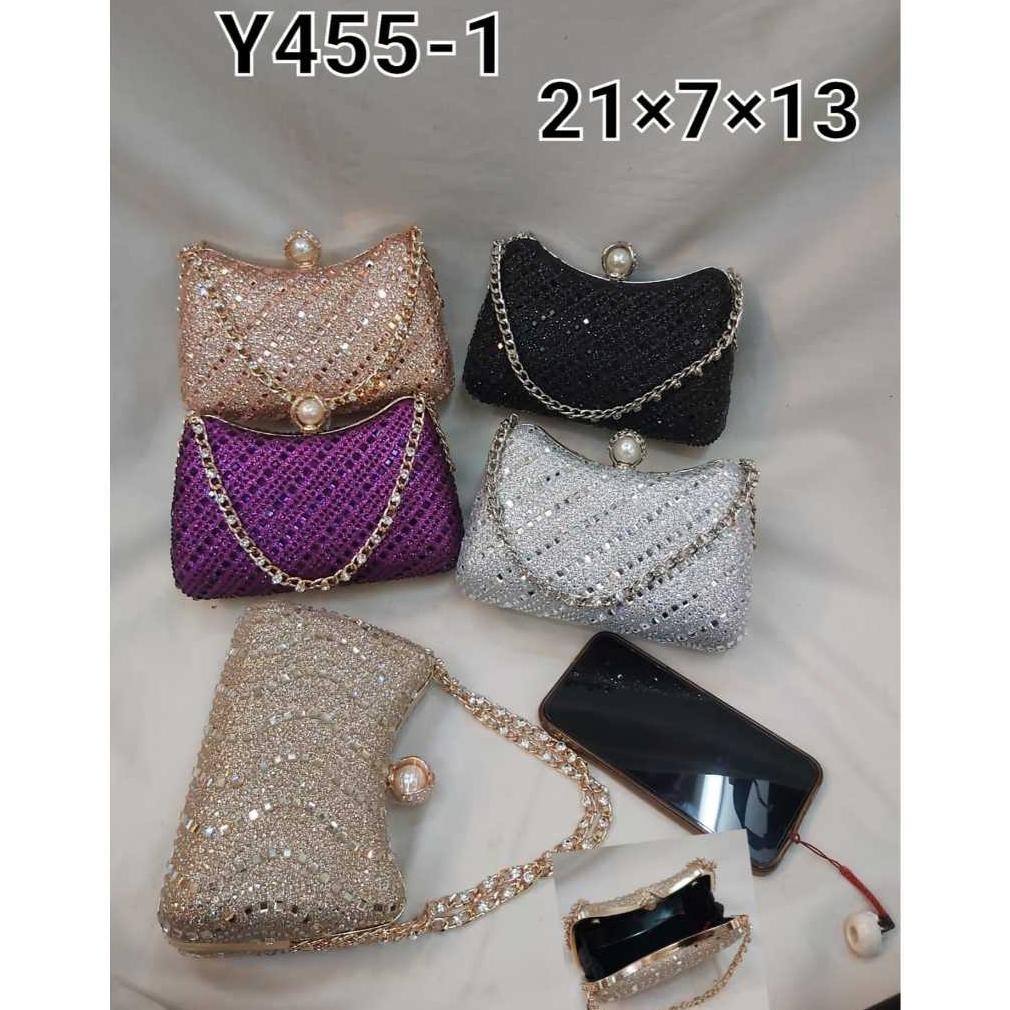 Tas Pesta Wanita Import Kristal / Tas Kondangan Terkini Terbaru Ori Mewah Elegant Elegan Dompet Pest