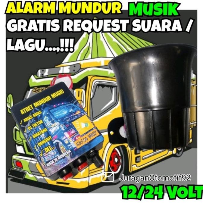[Expert] klakson mundur truk alarm mundur alaram mundur awas aksesoris mobil