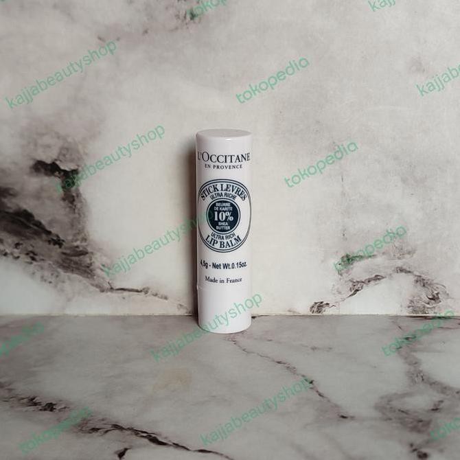 TERBARU - Loccitane Shea Butter Lip Balm Stick / Loccitane Lip Balm Stick 4.5gr