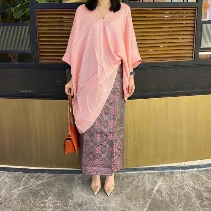 (Expert) BLOUSE KAFTAN TUNIK ARUNA VISCOSE SEMI SUTRA (hanya atasan)