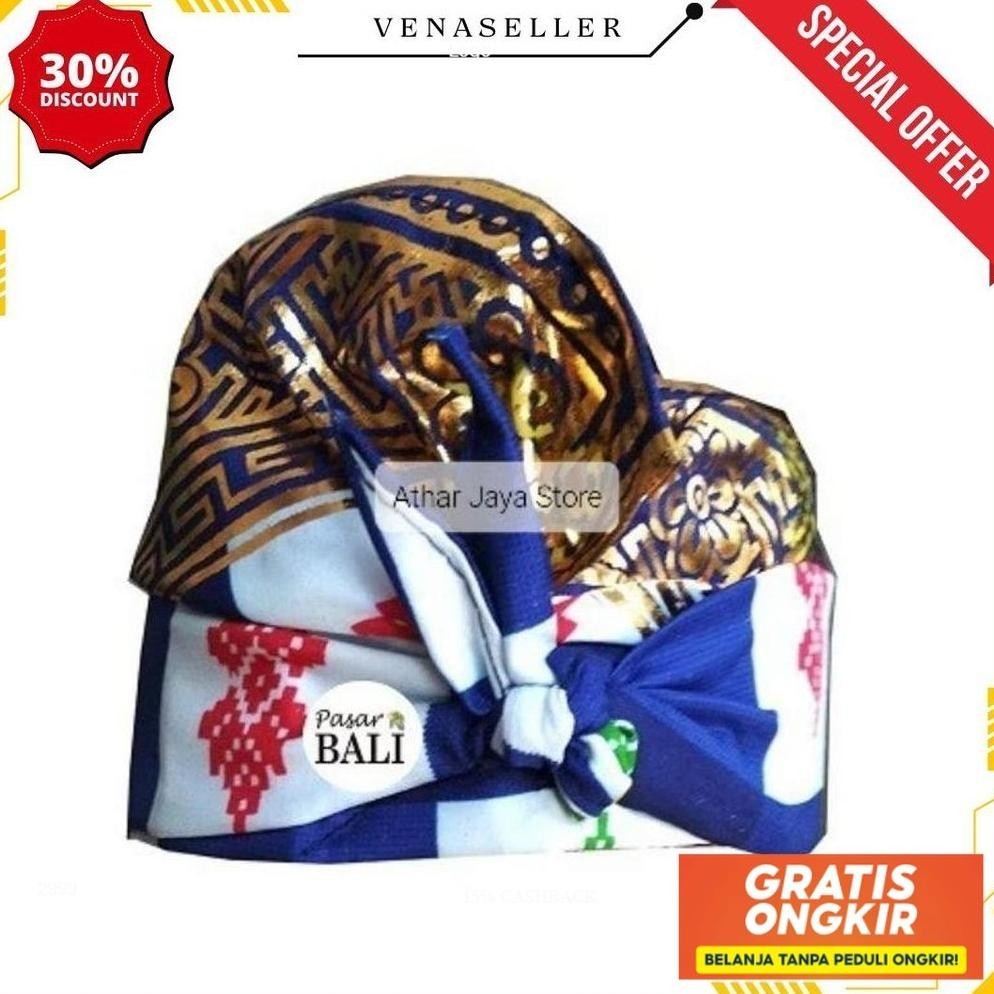 Udeng Bali Jadi / Udeng Bali Instan / Udeng Bali Prada Termurah Banget