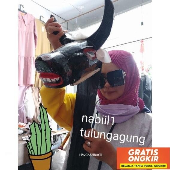 Banteng Bantengan Kayu