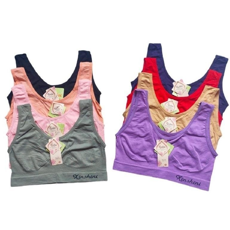 SPORT BRA BIG SIZE XINSHINI (BH SPORT JUMBO) SIZE XL BIG SIZE JUMBO AST nUg