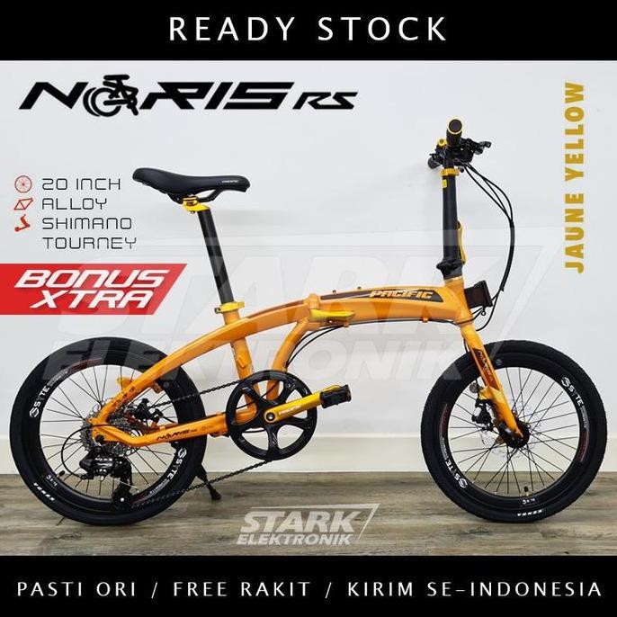 Pacific NORIS RS 16 & 20 inch Sepeda Lipat Folding Bike