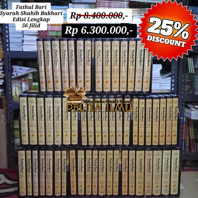 new Paket Buku Terjemah Fathul Bari Syarah Shahih Bukhari Edisi Lengkap