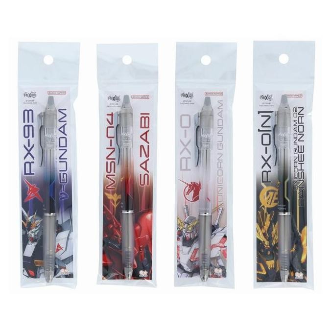 

TERMURAH - Pilot FriXion Knock Zone Gundam Erasable Ink Pen 0.5mm Limited Edition