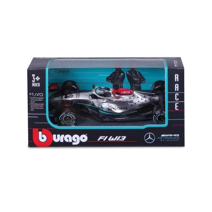 Mercedes-AMG F1 2022 W13 No.44 Lewis LH Hamilton 1:43 Model Diecast