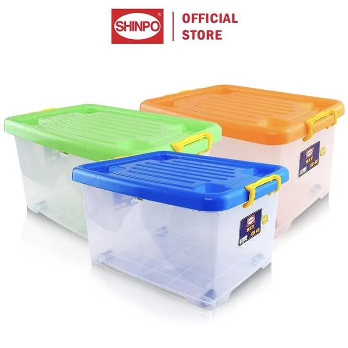 

Terlaris Kontainer Box Plastik Roda Shinpo Cb 45