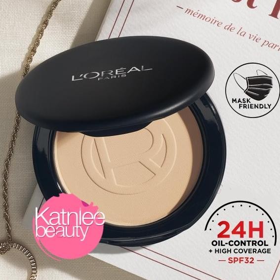 TERBARU - TERBARU Loreal Infallible Oil Killer High Coverage Powder SPF 32 PA+++ Bedak Padat