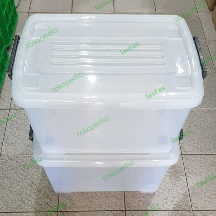 

Terlaris Box Container Spark Cb 30 Liter Multiclub Bening Transparan Shinpo Ezy