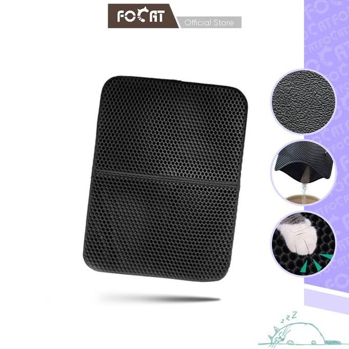 

Terlaris Focat Keset Pasir Kucing M53 Tatakan Kandang Karpet Kucing 50 X 75Cm