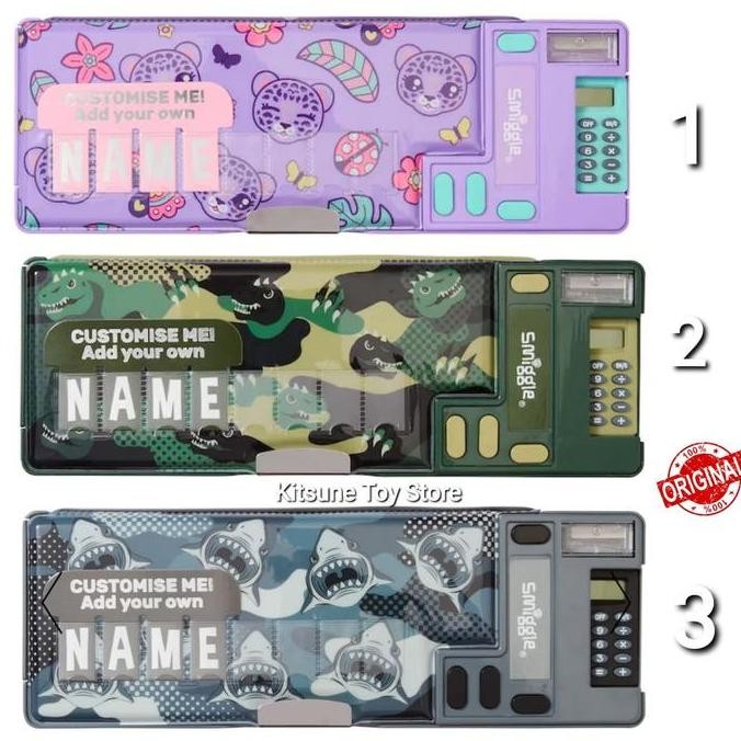

TERLARIS - Smiggle Pop Out Best Budz Calculator Pencil Case Original